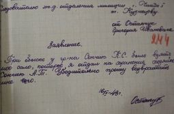 Заявление в полицию от читинца Остапчука, нап...