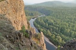 Скала любви в Тунгокоченском районе. Фото Оле...