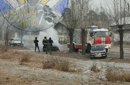Малолитражка сгорела в Чите – пострадавших нет