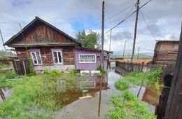 Сёла Газ-Заводского района в Забайкалье отрезаны от райцентра из-за наводнения 