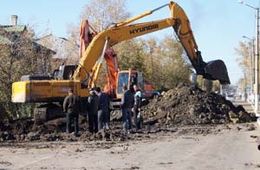 Забайкальск обезвожен из-за аварии на водоводе