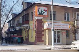 УК заставляет пенсионерку лезть на стенку с банкой краски