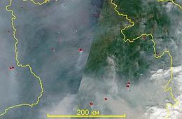 Лесные пожары угрожают северу Забайкальского края