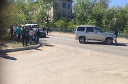 ОМОН протаранил машину подозреваемых на КСК