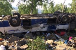 Число жертв ДТП с автобусом выросло до 14. Утром скончался водитель