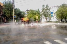 Улица 9-го января запарила в Чите. Прохожие в ужасе. (Фото) 