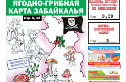 «Вечорка» № 33: по ягодно-грибному Забайкалью, последнее китайское губернатору и взрывы на Арахлее и на Олимпийской