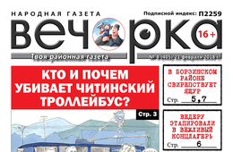 «Вечорка» № 8 (405) в PDF-формате: ящур в Борзинском районе, маньяк в Атамановке и  вся кандидатская рать