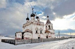 «Было – Стало»: Церковь Успения Божией матери в селе Калинино