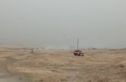 Степной пал, вызвавший панику в Борзе, мог возникнуть из-за горящей свалки