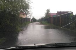 Вода топит дом журналиста «Вечорки»