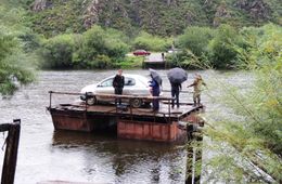 Село в Балейском районе живет без моста 20 лет - весной и осенью его отрезает от мира