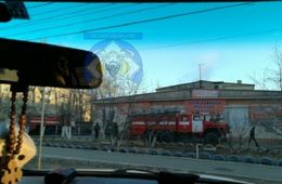 В Чите в храме гигиены и чистоты на КСК случился пожар