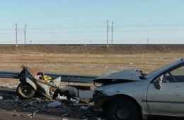 На трассе Чита-Забайкальск три машины попали на «копейку»