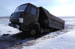 Разобранный на части КамАЗ обнаружила 