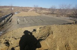 Власти Читы перекрыли мост через реку Жерейка на Черновских