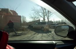 Житель Забайкальска встретил 23 февраля лобовой атакой