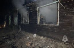 Женщина погибла на пожаре в Забайкалье