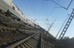 Видео с места схода 14 вагонов на ЗабЖД в Амурской области появилось в распоряжении «Вечорки»