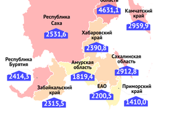 Забайкалье занимает седьмое место в ДФО по количеству заболевших COVID-19