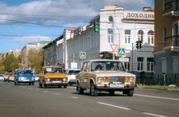 Сезон ретро-автомобилей в Чите закрыт