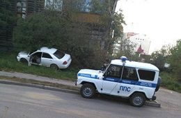 Пьяный водитель в Чите сбил женщину на тротуаре