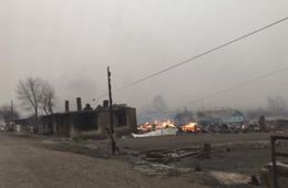 ​7 домов сгорели и 10 построек пострадали от огня в с. Унда Балейского района