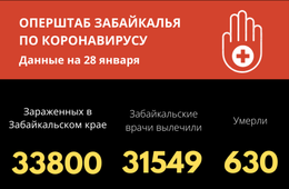 327 забайкальцев выздоровели от COVID-19 за последние сутки в Забайкалье