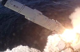 Корвет «Алдар Цыденжапов» выполнил пуск ракеты по морской цели