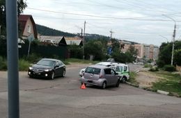 Машина УФСИН попала в ДТП в Чите