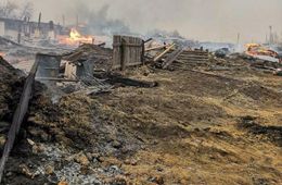В семи забайкальских районах ожидается высокая пожарная опасность