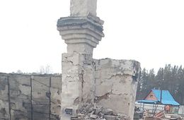 В Смоленке сгорел дом участника СВО