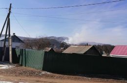 В Атамановке снова разгорелся пожар в лесу
