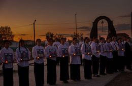 Памятник участникам СВО открыли в Нижнем Цасучее 