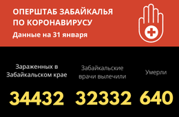 Коронавирусную инфекцию в Забайкалье победили еще 204 человека