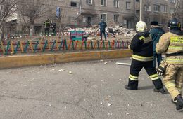 Взрыв бытового газа в читинской пятиэтажке попал на видео