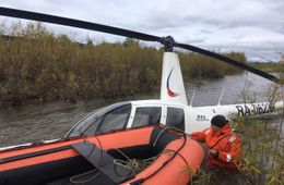 Вертолет Robinson упал в Читинку в районе Школы 17 из-за неисправности приборов 