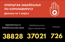 Коронавирус в Забайкалье идет на спад