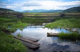 Село Будюмкан Газ-Заводского района: дорожные работы начнутся после спада уровня воды