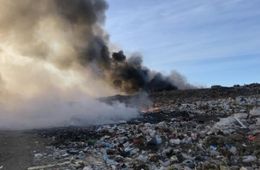 Пожар на Читинской свалке не вызвал превышения загрязнения воздуха 
