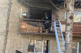 Девять человек спасены на пожаре в центре Читы