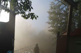 В Краснокаменске загорелось здание ИВС 