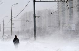 Усиление ветра и метель ожидается 20 ноября в Забайкалье