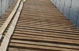Новый мост в селе Кайдалово через месяц после открытия закрыли на ремонт