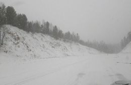 ​Три участка трассы Чита — Иркутск завалило снегом