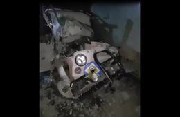 Водитель УАЗа врезался в грузовой поезд в Хилокском районе Забайкалья (видео)