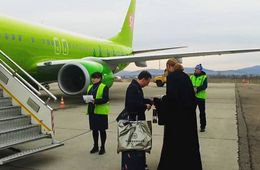 Благодатный огонь прибыл в Читу