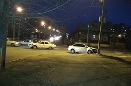 Чита: ДТП на перекрестке Чкалова – Н.Островского