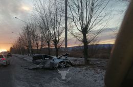 Водитель Toyota Aristo насмерть сбил пешехода в Чите