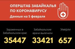 Более 200 забайкальцев за сутки выздоровели от COVID-19